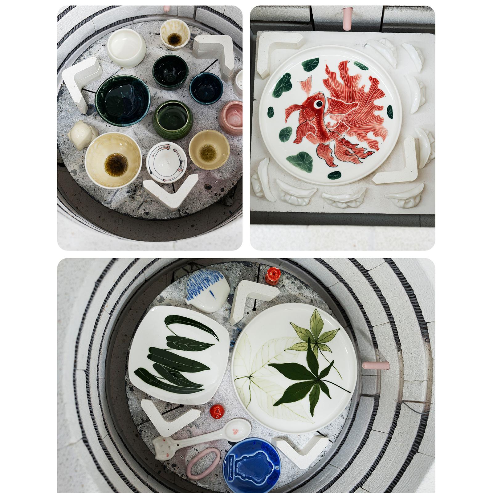 Art Craft Workshop - 8x陶器窯ポストサポート支柱、ワークショップ用、再利用可能な支持用アートクラフト耐火用品、L字型支柱