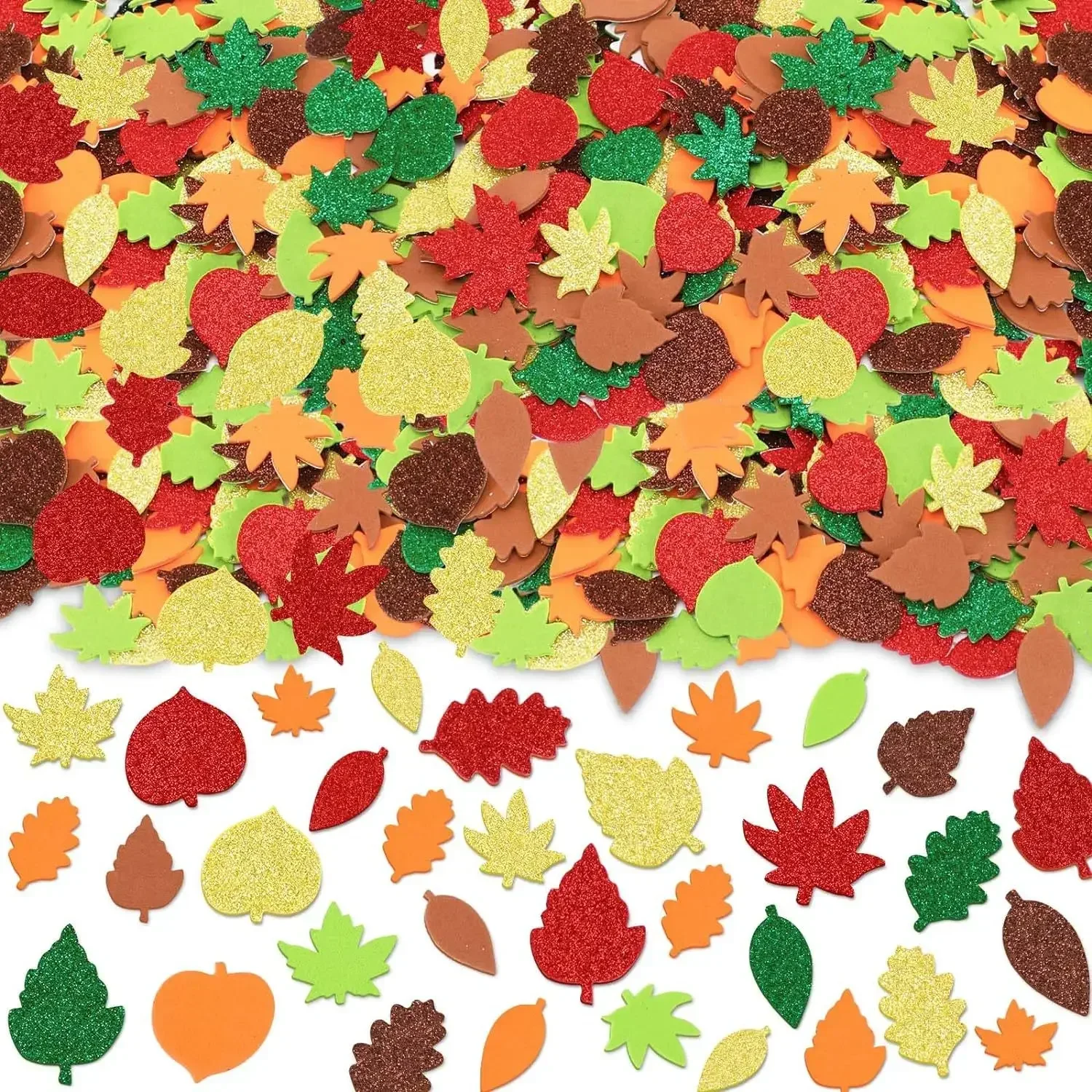 Art Craft Leaves - 子供のための秋の葉の工芸品,感謝祭の装飾,DIYアートキット