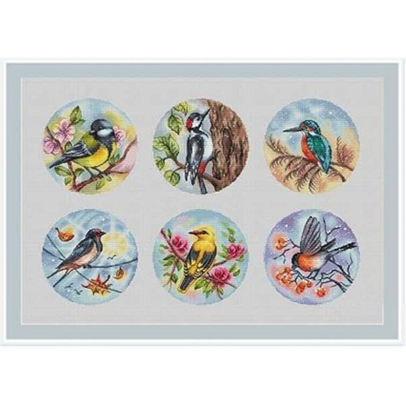 Art Craft Hobbies - 5725 クロスステッチセット クロスステッチ絵画 14ct 18ct シュティッヒ
