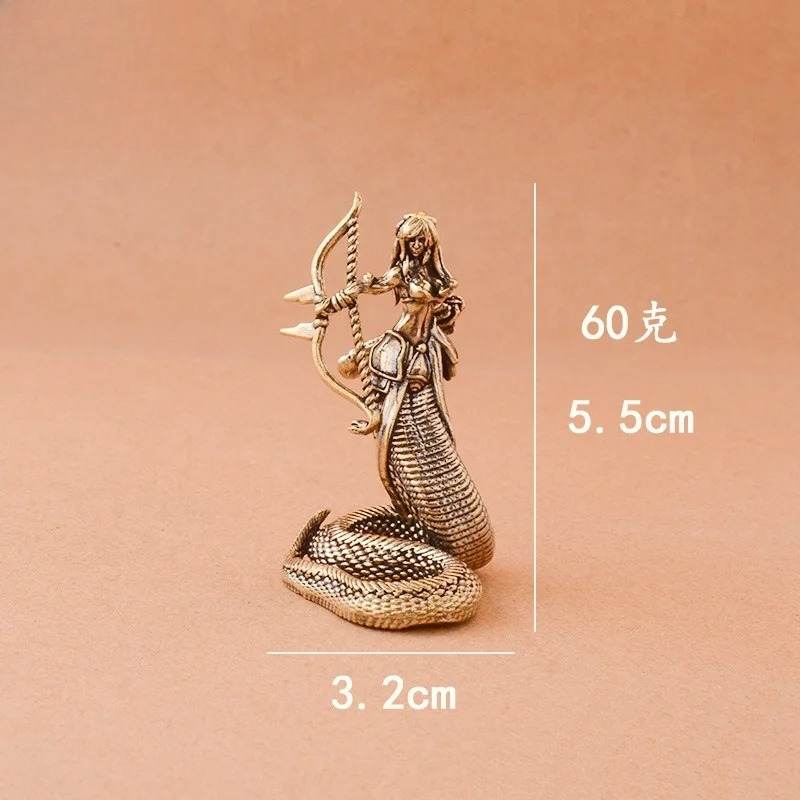 1 個真鍮メデューサ装飾品古代ギリシャの蛇女性の工芸品ホーム - Tv Art And Craft のレビューと価格