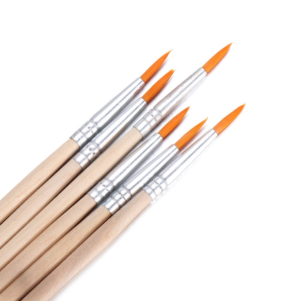 10 個フック画材水彩ペイントブラシ絵画ペン描画ブラシフック - Watercolor Brush Pen のレビューと価格
