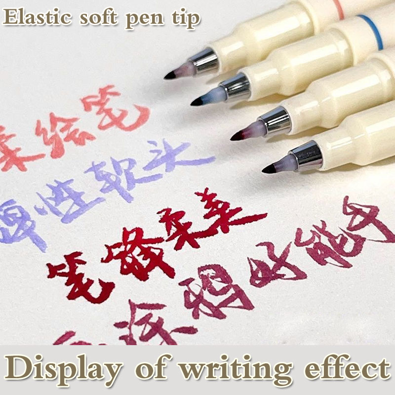 24/3 色ヴィンテージ水彩レタリングアートマーカー描画ペン - Watercolor Brush Pen のレビューと価格