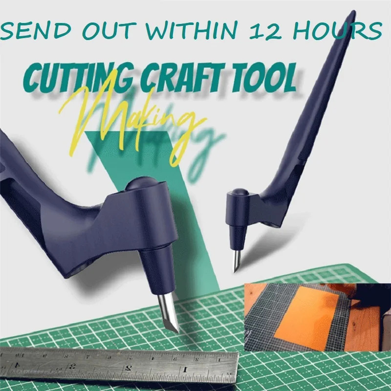 1/2/4/6セット 360°回転式ペーパーアートカッティン - Art Craft Knife のレビューと価格