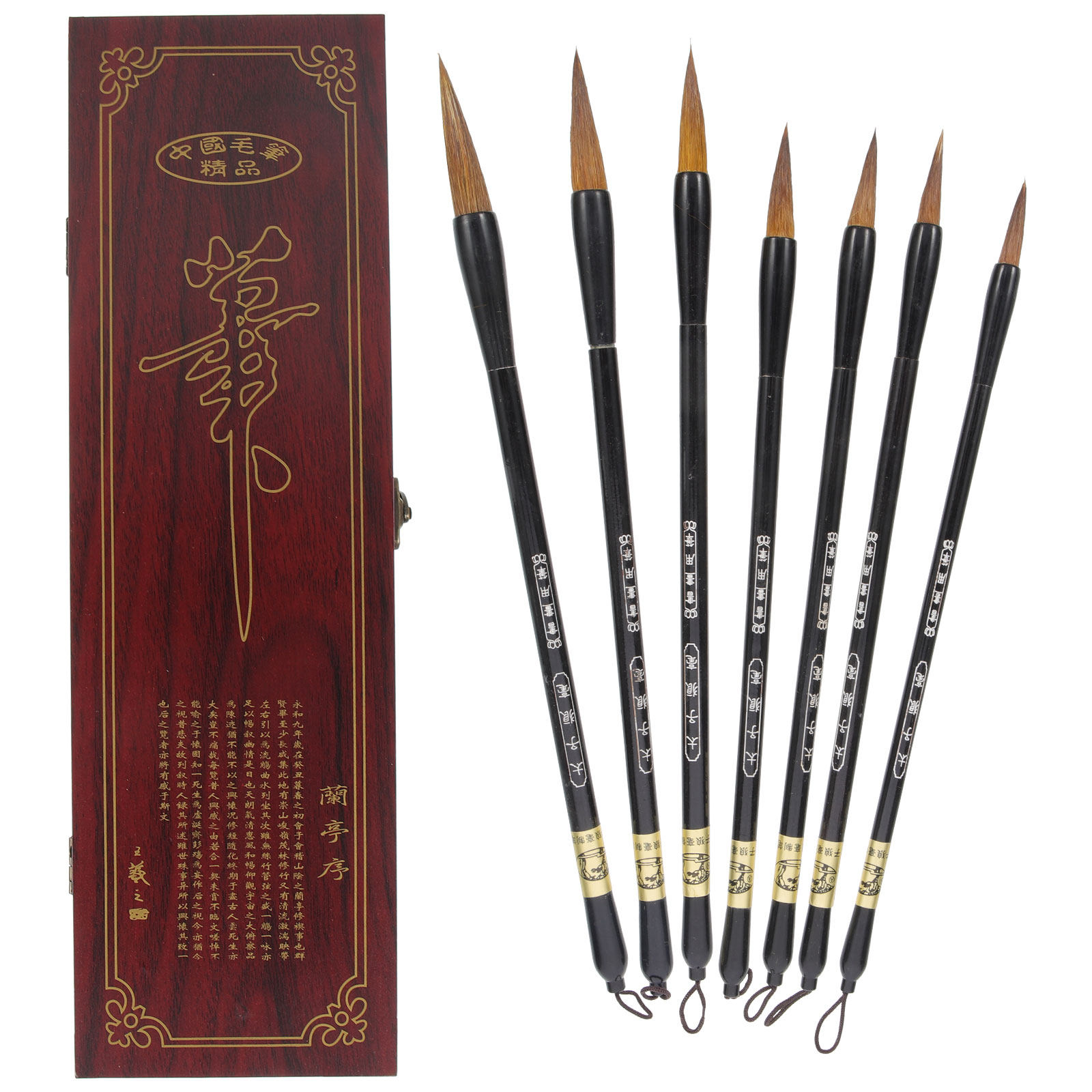 1セット 狼毛書道筆ペン 多機能中国画筆 水彩画用スムーズ筆 - Watercolor Brush Pen のレビューと価格