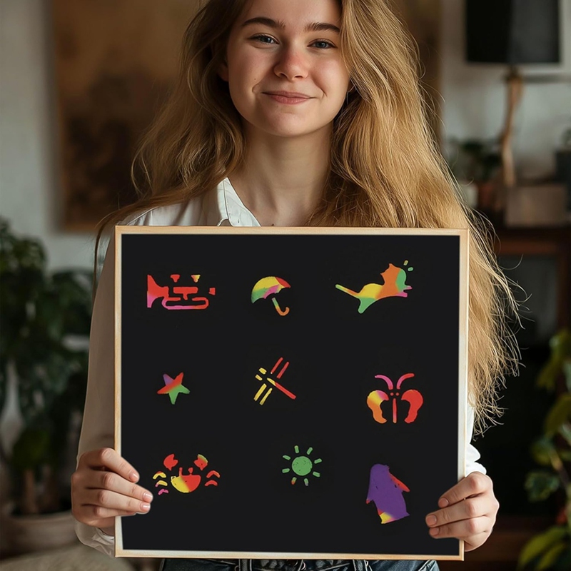 DIYフィリグリーエナメルアートペインティングクラフトスター - Art Craft Hobbies のレビューと価格