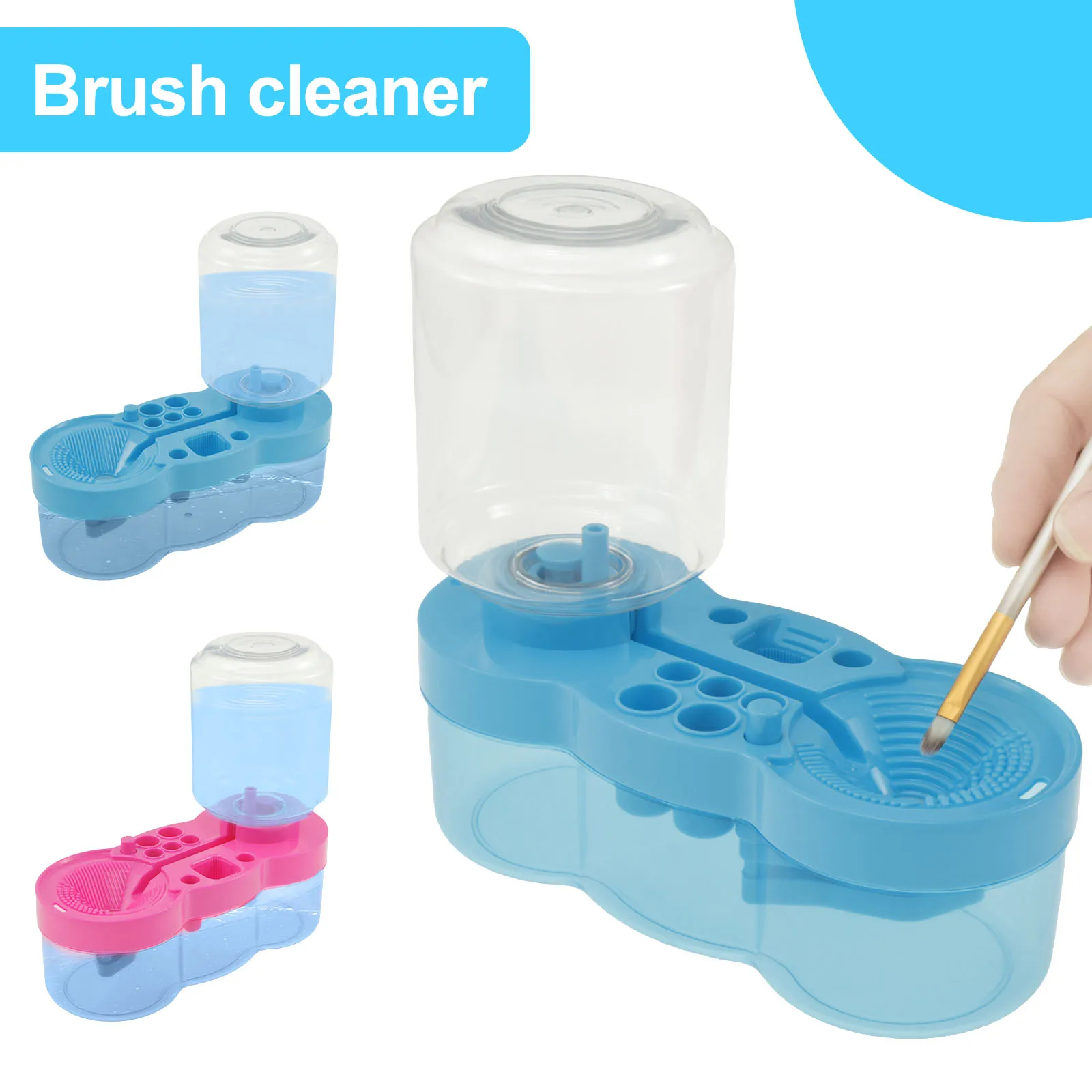 排水ボタン付きペイントブラシウォッシャー自動水循環水彩ペンク - Watercolor Brush Pen のレビューと価格