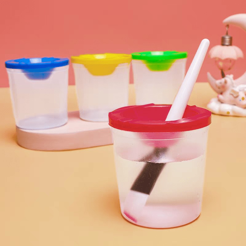 1個入り 子供用絵画ペン洗浄カップ DIYアート グラフィテ - Watercolor Brush Pen のレビューと価格