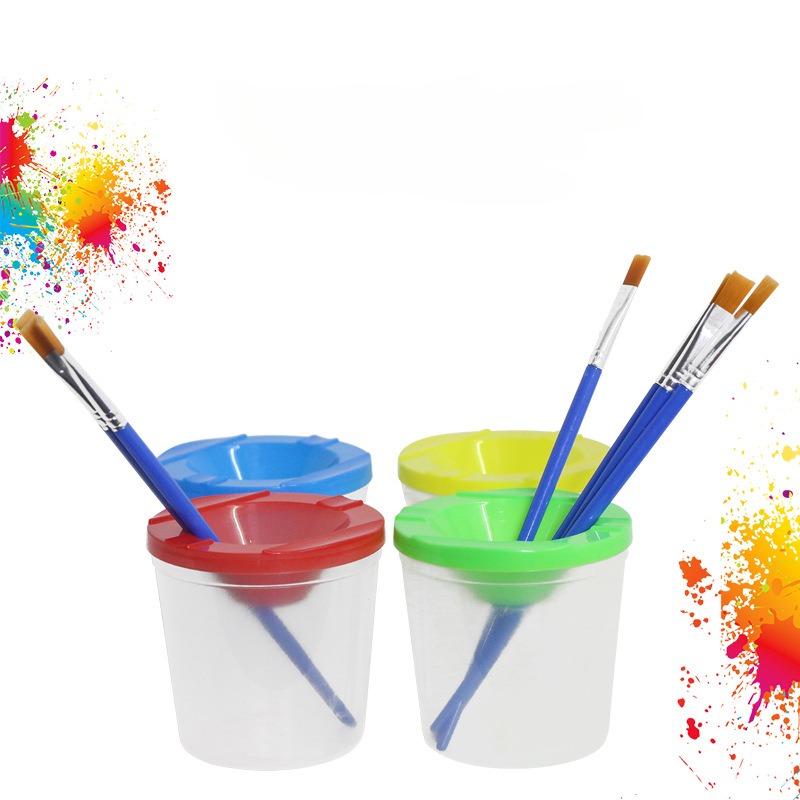 1個入り 子供用絵画ペン洗浄カップ DIYアート グラフィテ - Watercolor Brush Pen のレビューと価格