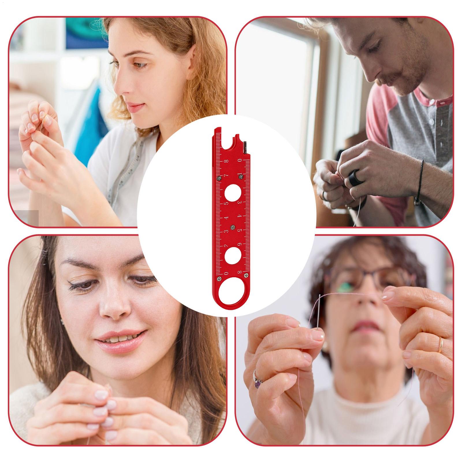 ミシン針糸通し器 安全な糸通しガジェット 針糸通しツール お - Art Craft Tools のレビューと価格