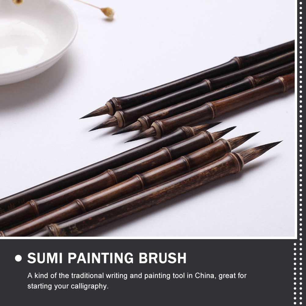 中国の書道筆、プロ仕様の丈夫な伝統的な筆、滑らかな毛、水彩画 - Watercolor Brush Pen のレビューと価格