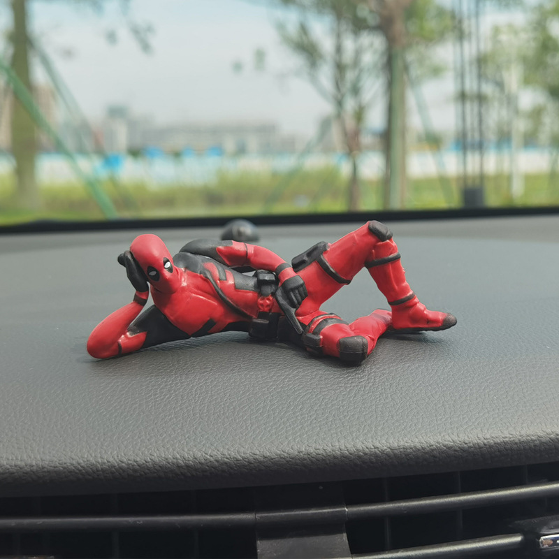 漫画フィギュアモデル面白いかわいい置物デスクトップ装飾車の装 - Tv Art And Craft のレビューと価格