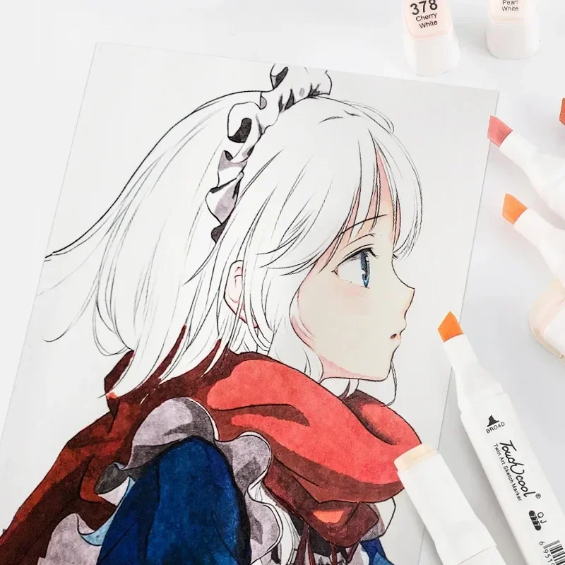 6/12/24/30 色の肌のトーンデュアルヘッドマーカーセ - Copic Marker Sketch のレビューと価格
