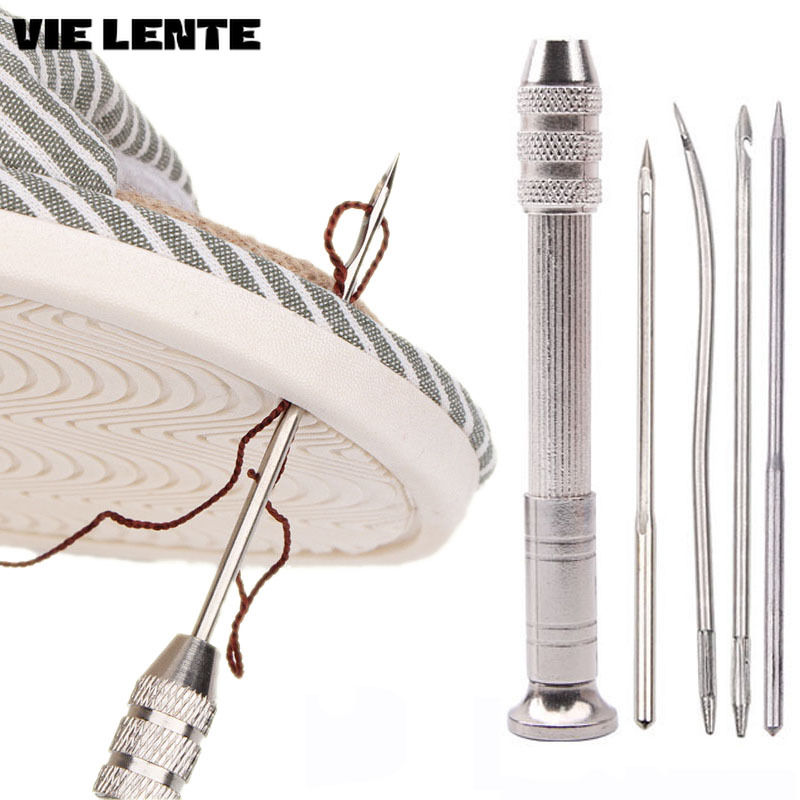 レザーソーイングキット,靴修理ツール,交換可能な多機能キット - Punch Needle Kit のレビューと価格