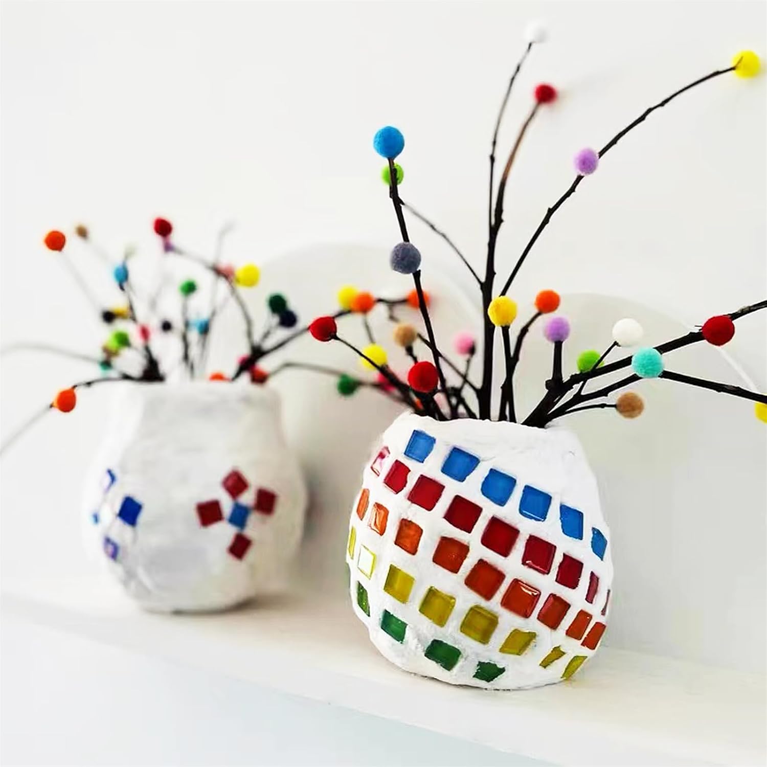 2オンス/56グラム 小さなガラスタイル クラフト用 クリス - Art Craft Hobbies のレビューと価格