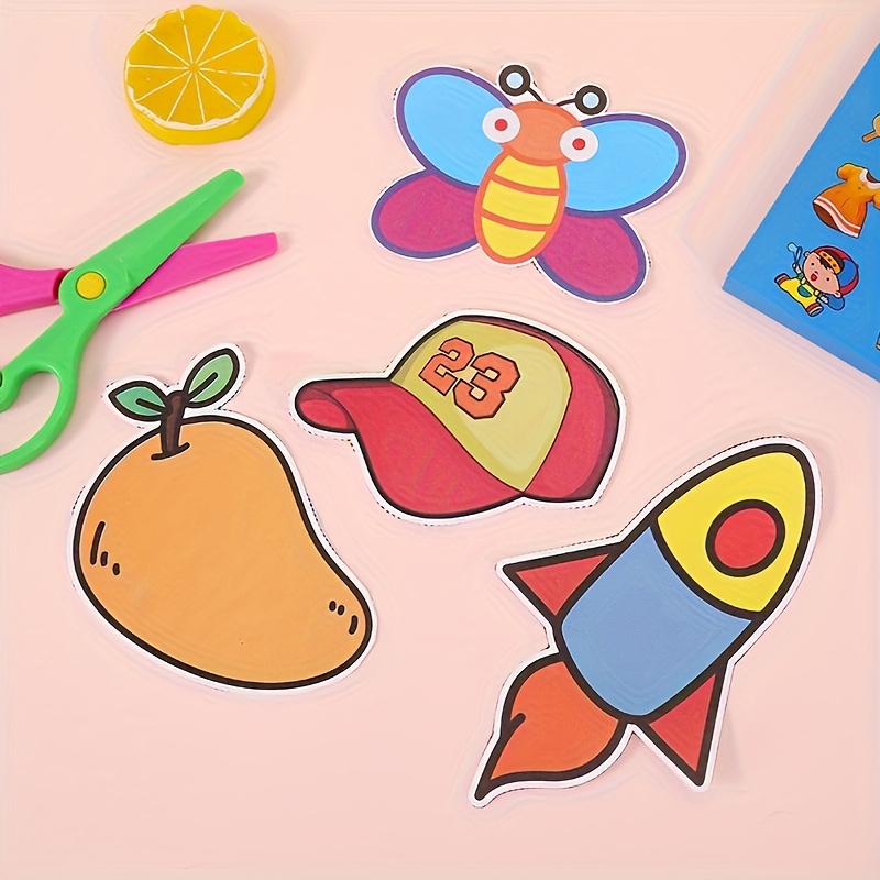 96個の楽しいペーパーカッティングセット、ペーパーカッティン - Art Craft Game のレビューと価格