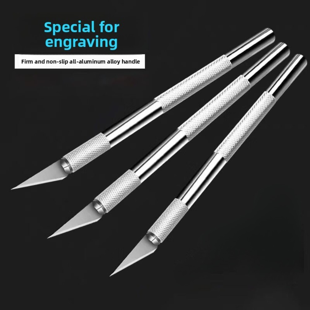 1/5 個の彫刻クラフトツールノンスリップ金属彫刻ペンキット - Art Craft Hobbies のレビューと価格