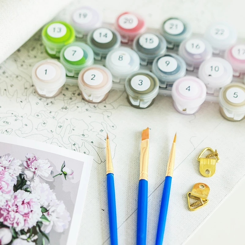GATYZTORY DIY 数字で描く絵画キット 海辺の風景 - Art Craft Picture のレビューと価格