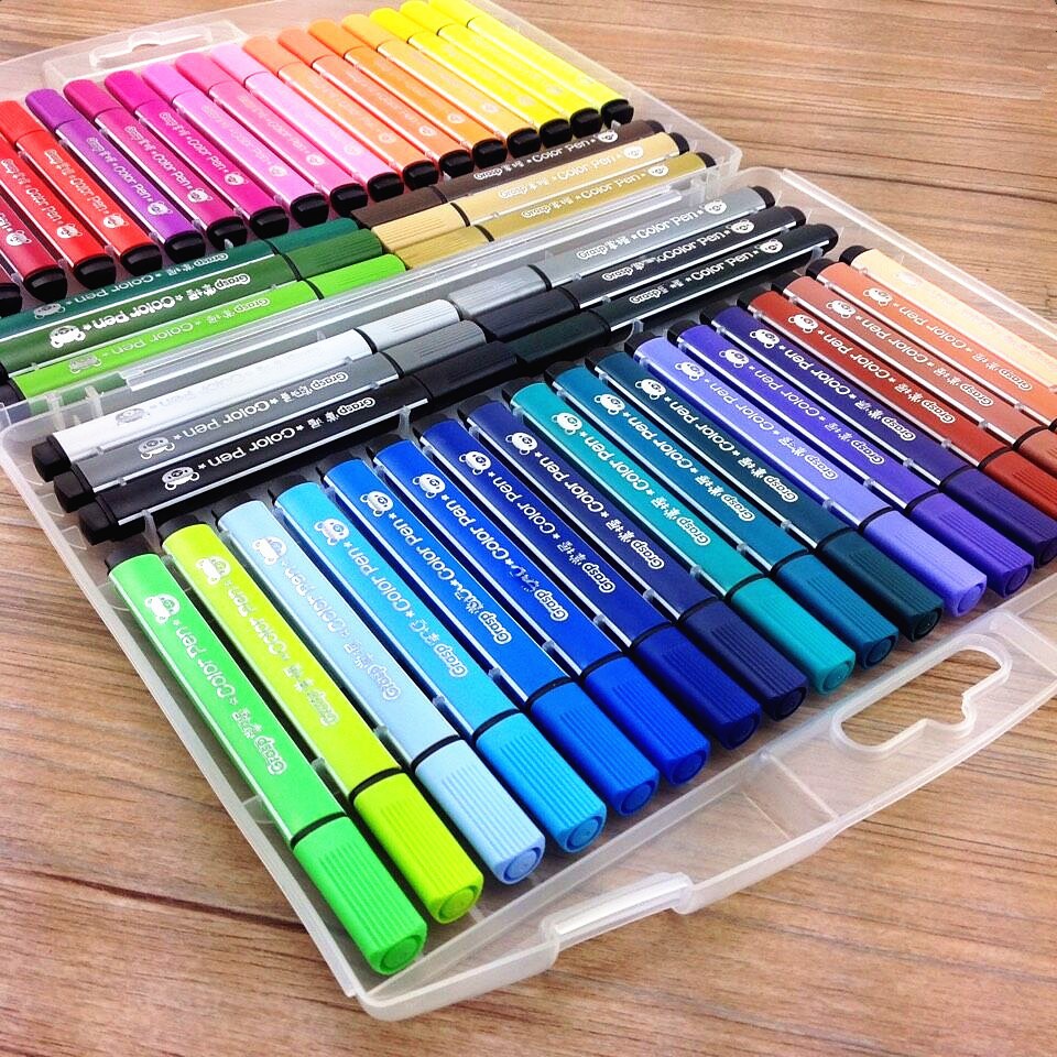 子供のためのカラフルな描画ペン,水彩鉛筆,安全,無毒,水洗い - Copic Marker Sketch のレビューと価格