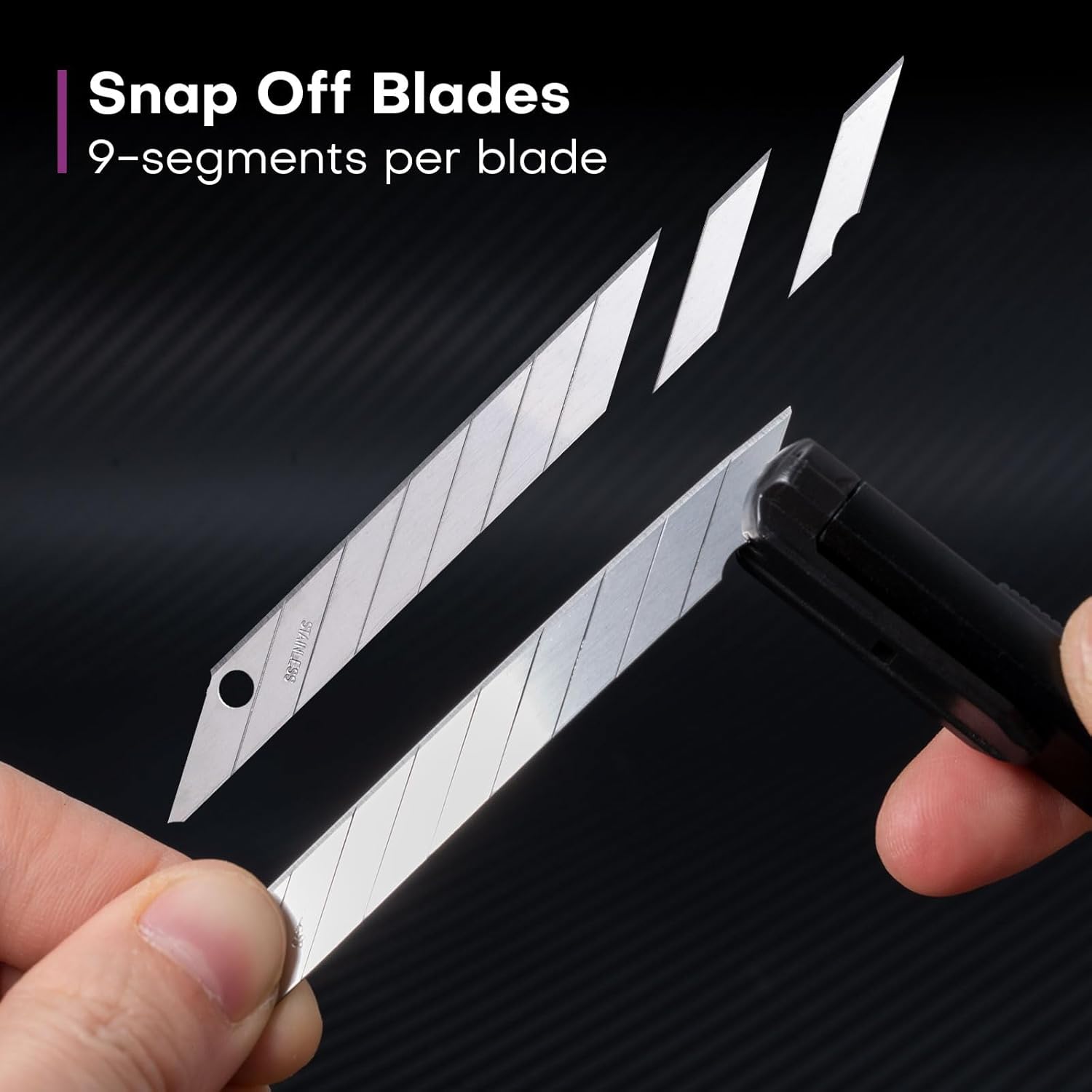 FOSHIOステンレス鋼交換刃 9mmユーティリティクラフト - Art Craft Knife のレビューと価格