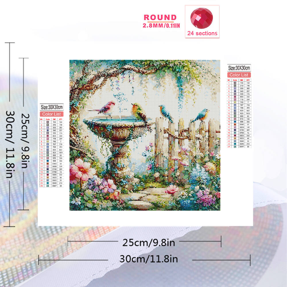 Evershine 風景ダイヤモンドモザイク鳥初心者に適した - Art Craft Hobbies のレビューと価格