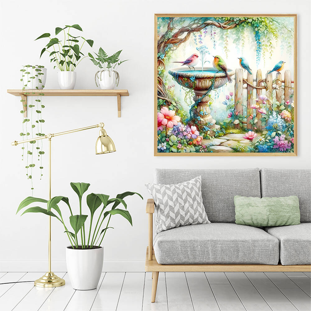 Evershine 風景ダイヤモンドモザイク鳥初心者に適した - Art Craft Hobbies のレビューと価格